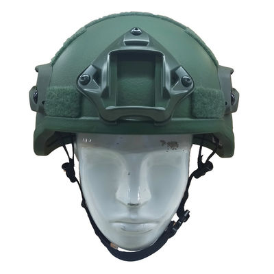 Lightweight And Comfortable Aramid / PE MICH Military Ballistic Helmet For Military And Police Agencies